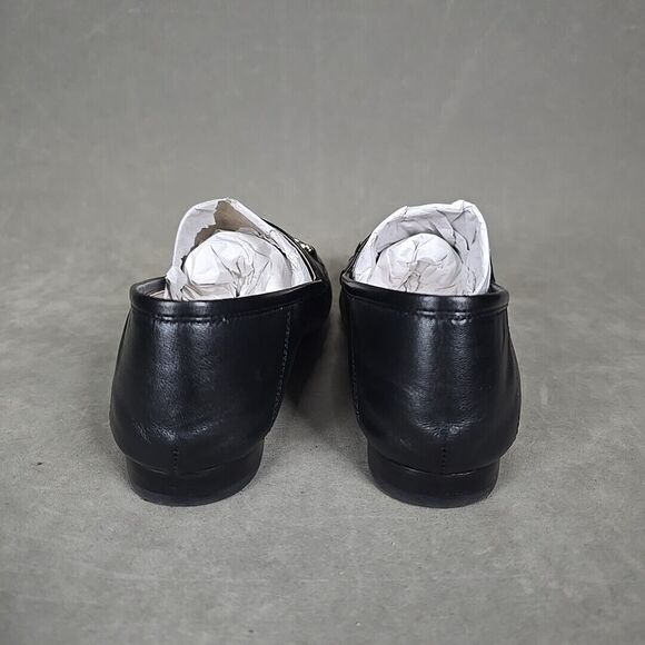 Coach Black Leather Loafers - Picture 6 of 13